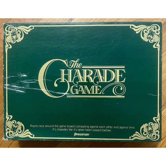 The Charade Game by Pressman 1985 Vintage - Picture 1 of 4